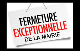 You are currently viewing Fermeture exceptionnelle de la mairie