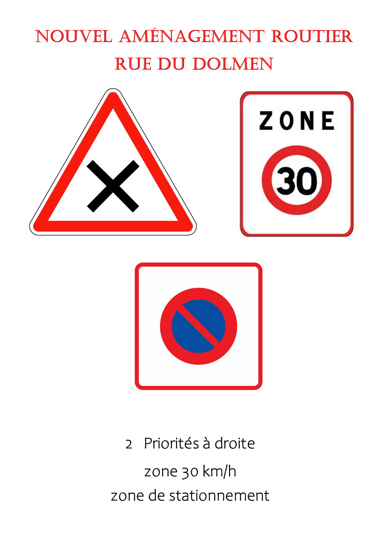 You are currently viewing NOUVEL AMÉNAGEMENT ROUTIER