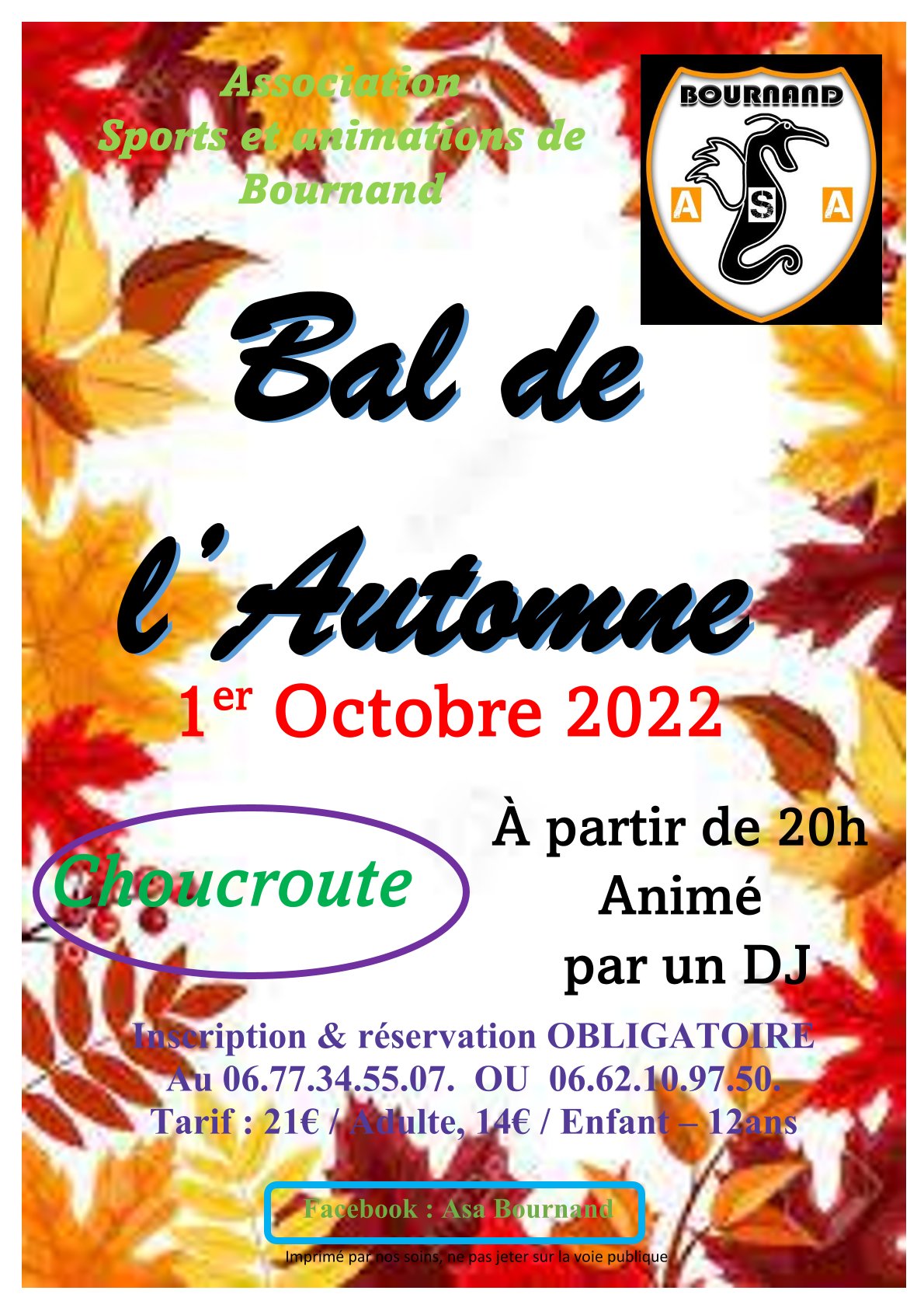 Lire la suite à propos de l’article Bal de l’Automne