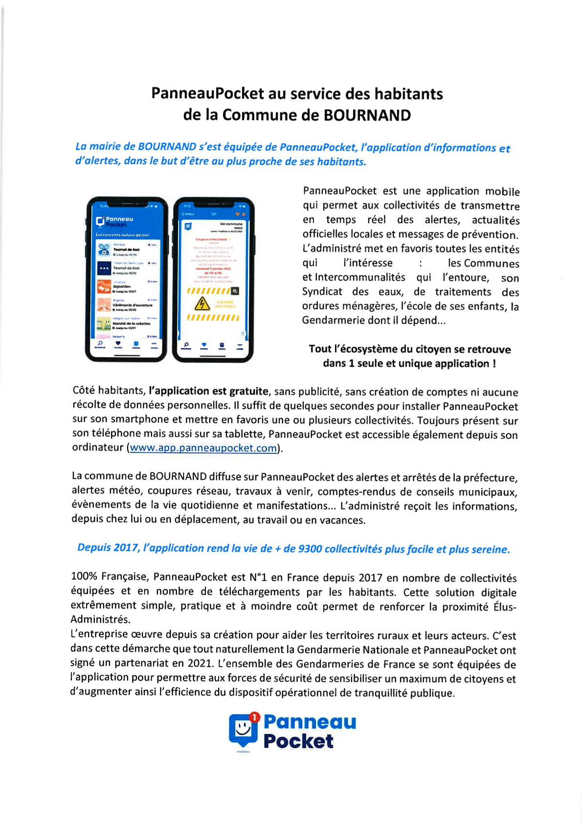 You are currently viewing L’Application PanneauPocket au service des habitants