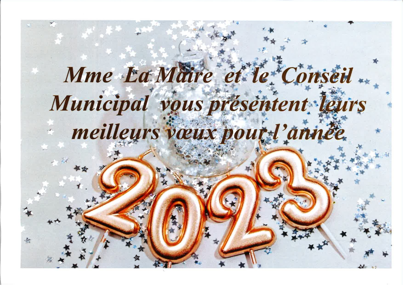 Lire la suite à propos de l’article Bonne et Heureuse Année 2023