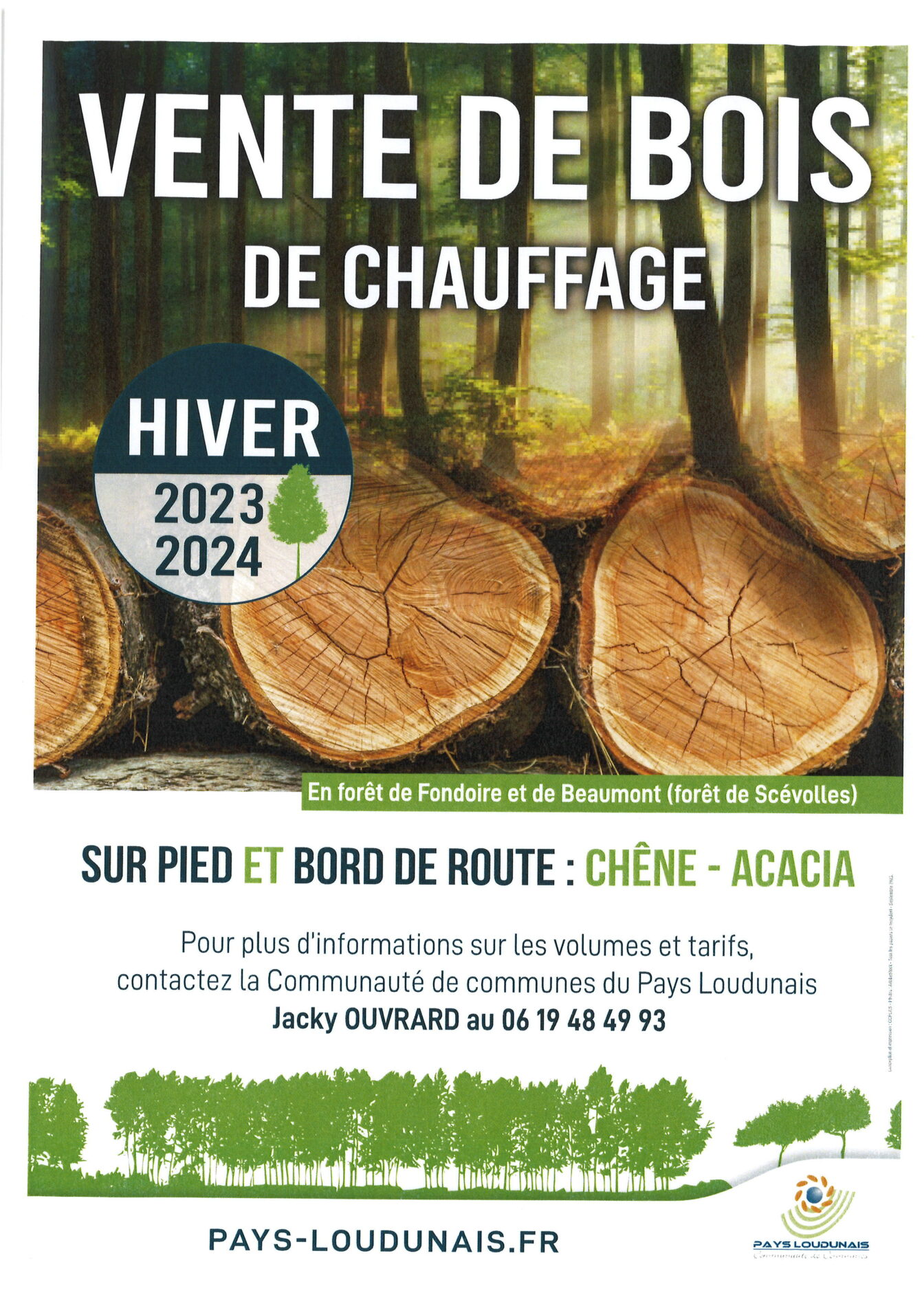 Lire la suite à propos de l’article Vente de bois de chauffage