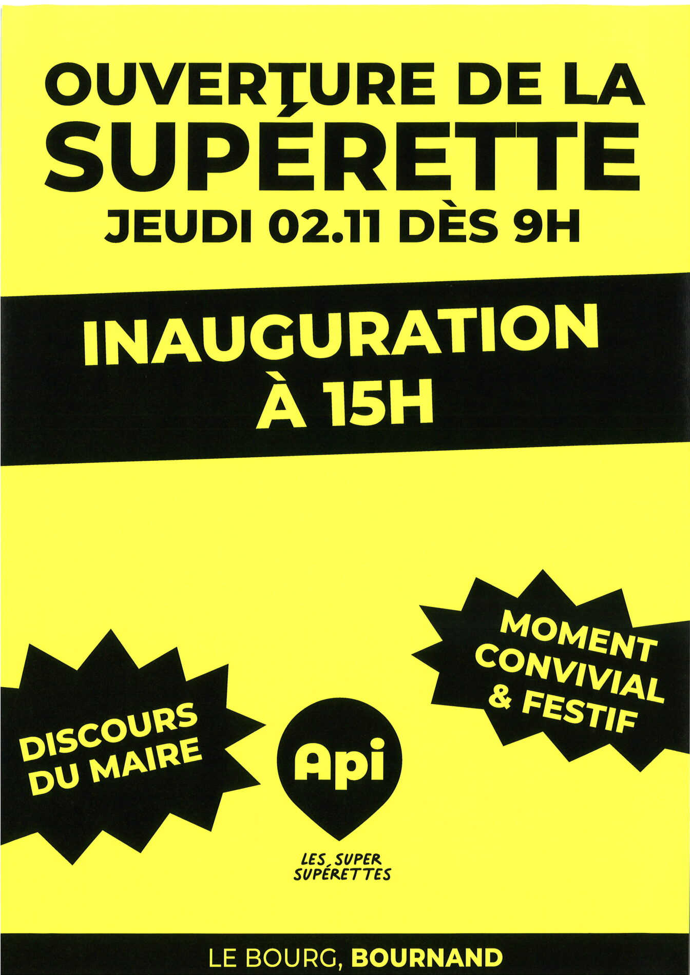 You are currently viewing Inauguration de la supérette