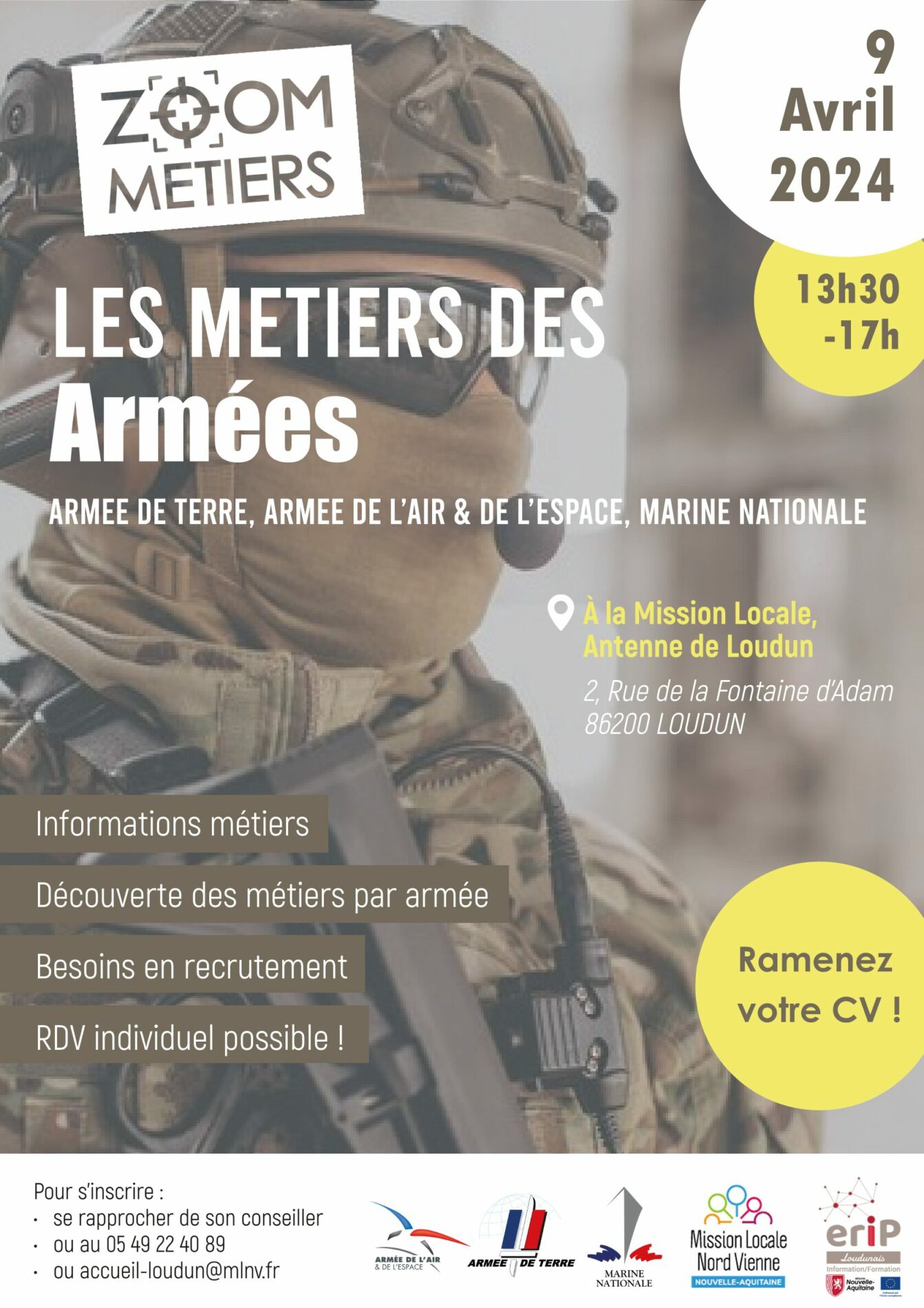 You are currently viewing Les métiers des Armées