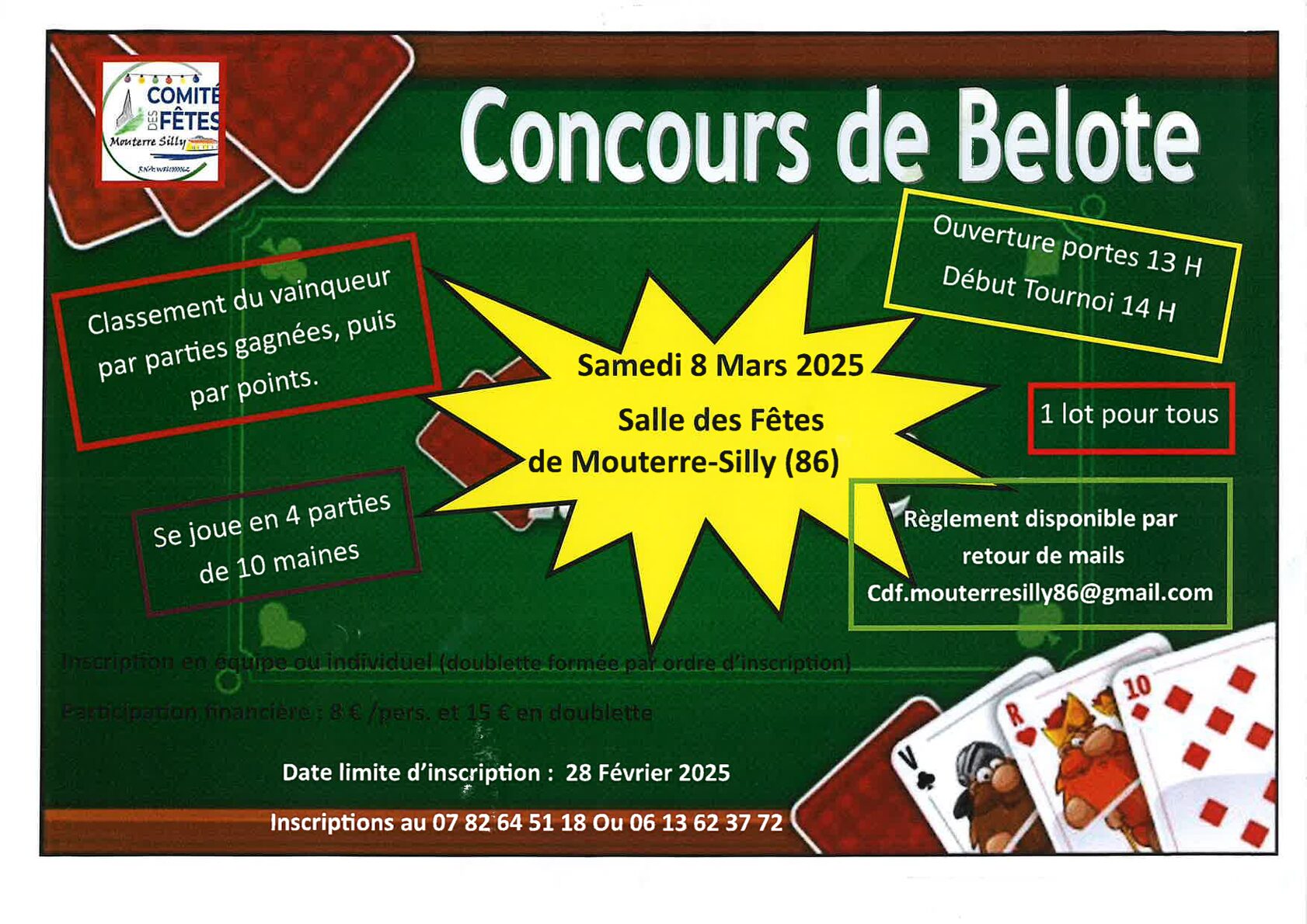 You are currently viewing Concours de Belote
