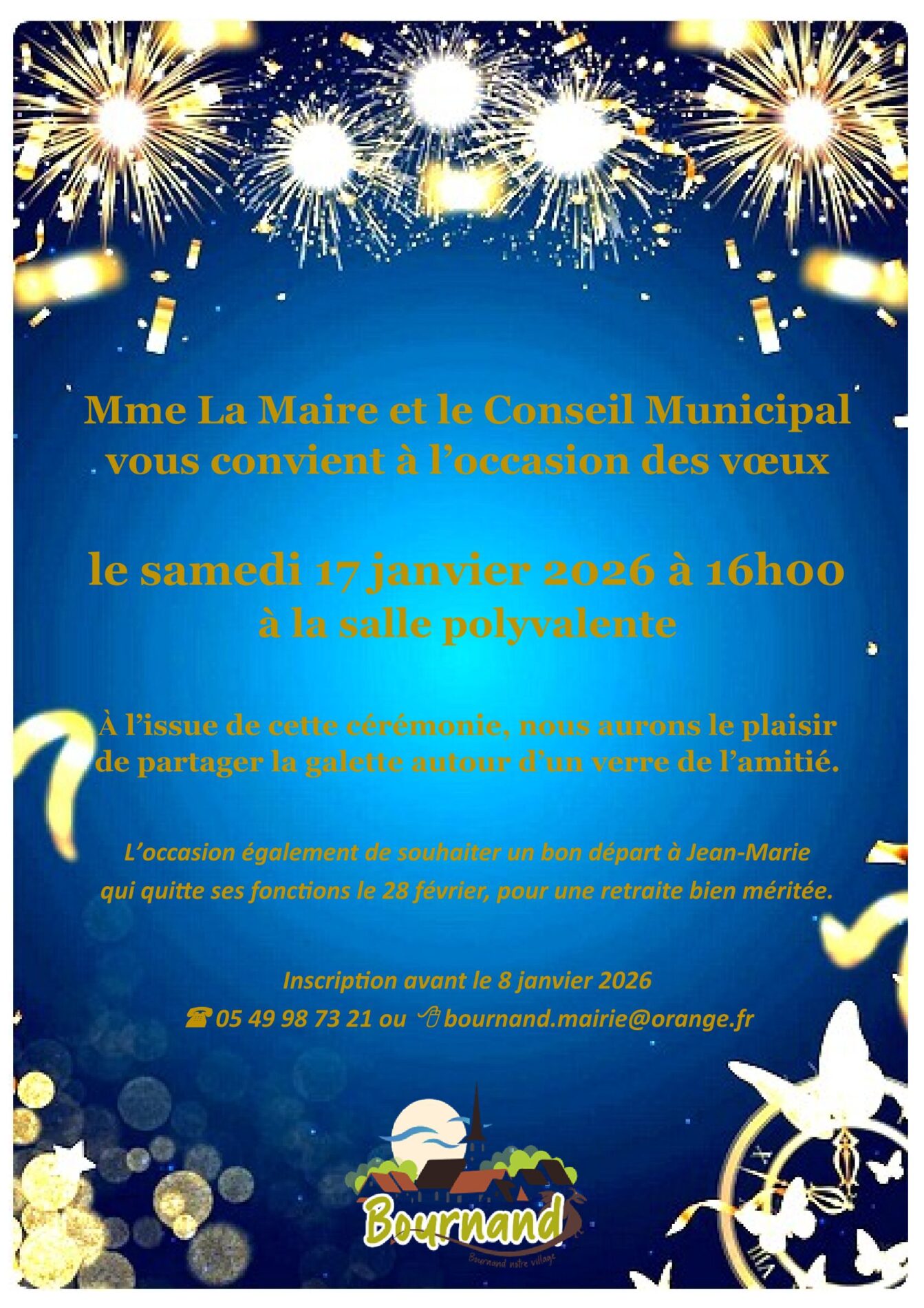 Lire la suite à propos de l’article Voeux 2026