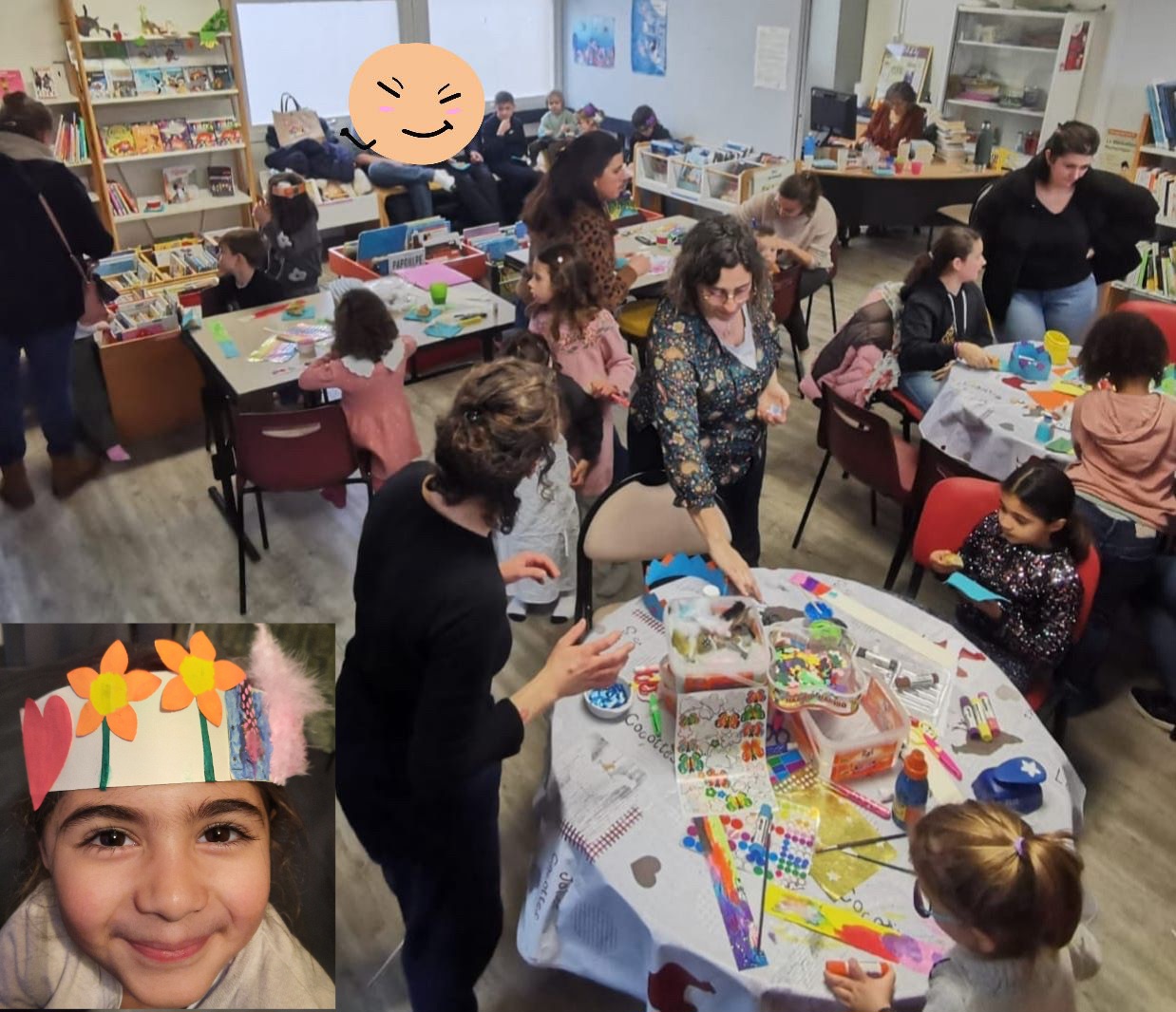 Lire la suite à propos de l’article Médiathèque de Bournand – Activité Couronne