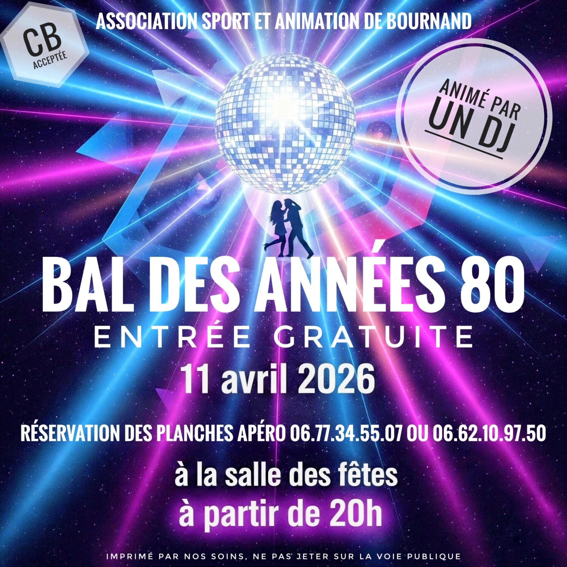 Lire la suite à propos de l’article Bal des Années 80&prime;