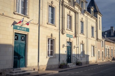entrée mairie bournand